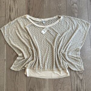 Express embroidery shirt top